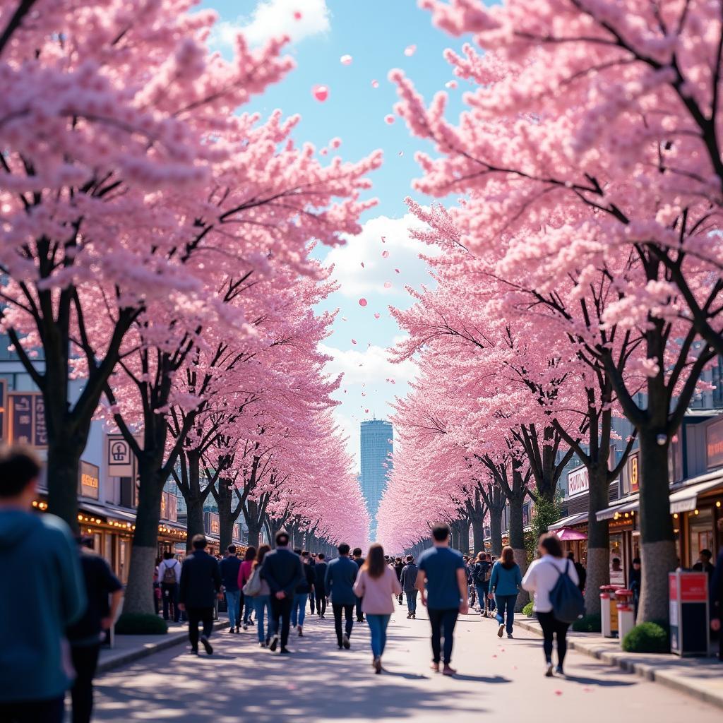 Cherry Blossom Season in Tokyo