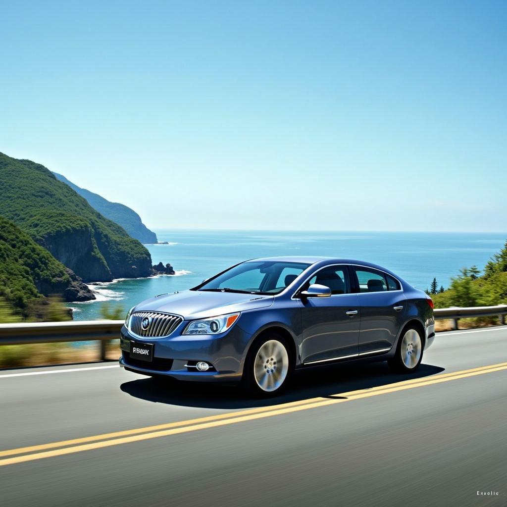 Coastal Highway Drive in Japan with a 2013 Buick LaCrosse Touring