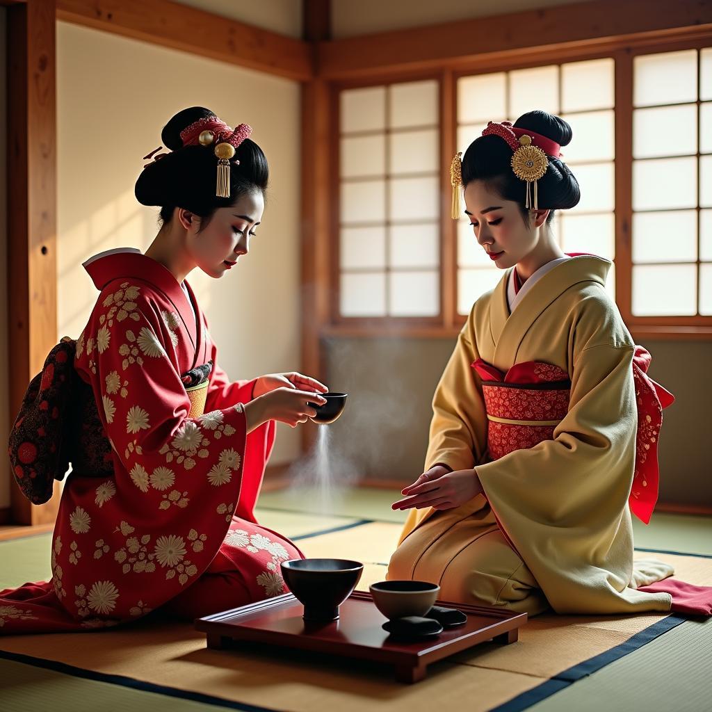 Geisha and Tea Ceremony in Kyoto