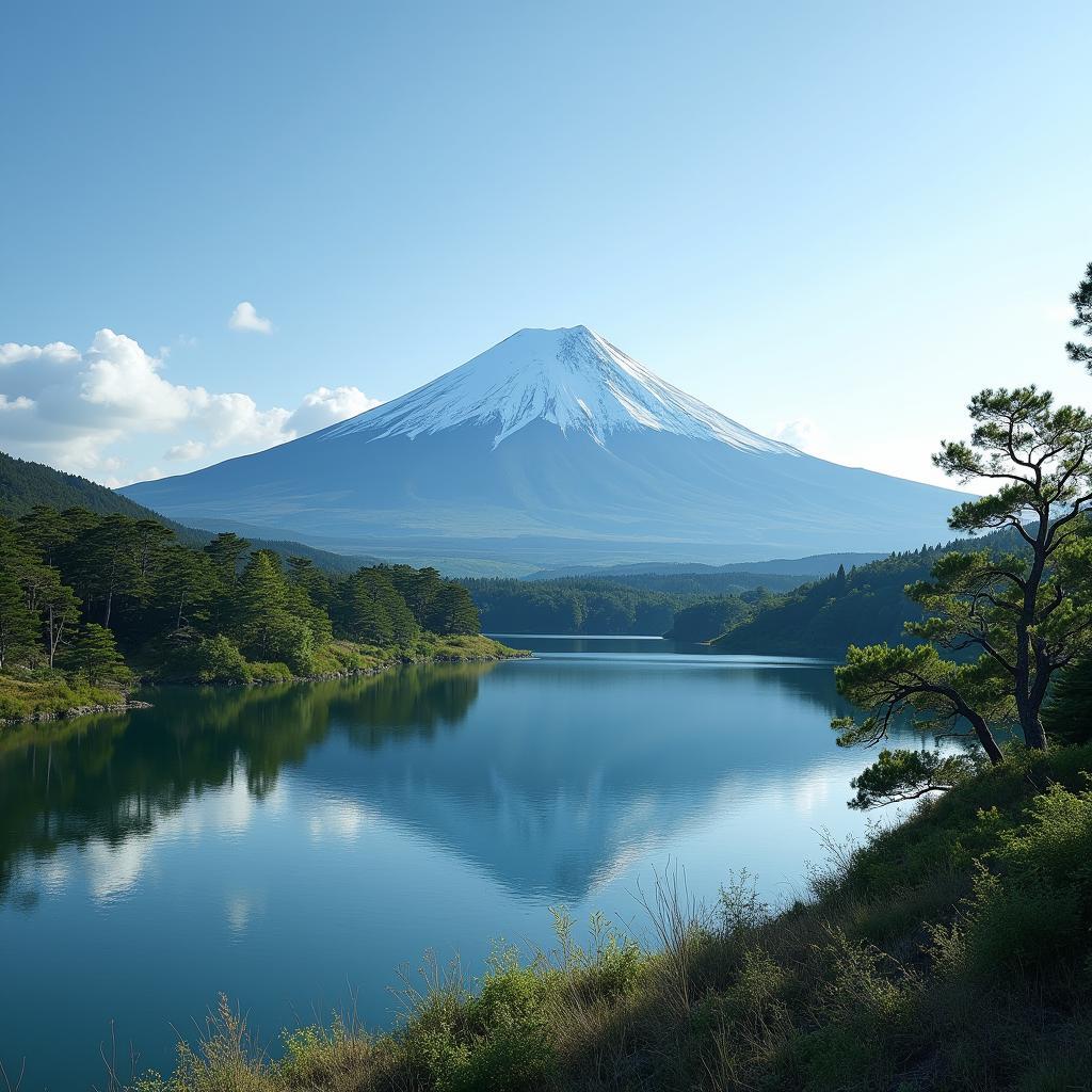 The majestic Mount Fuji: A symbol of Japan's natural beauty