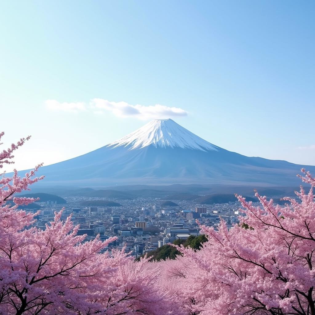 Japan's Breathtaking Natural Landscapes: Mount Fuji and Cherry Blossoms