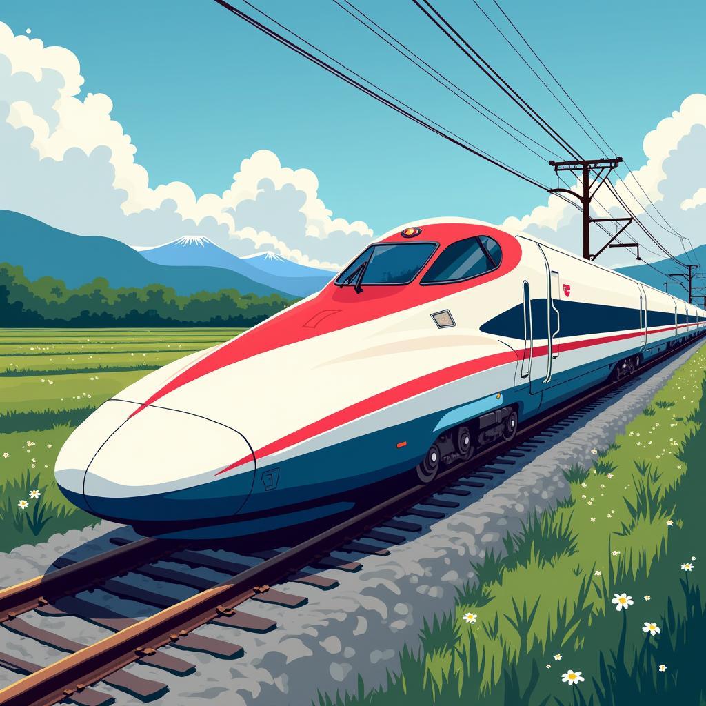 Japan's Public Transport: Shinkansen Bullet Train