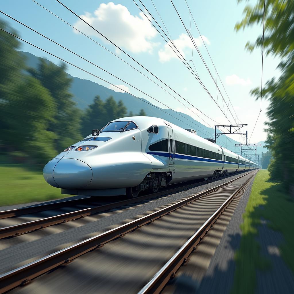 Japan's High-Speed Shinkansen Bullet Train