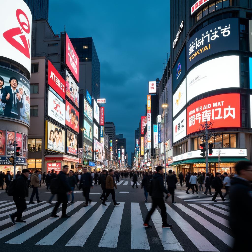 Tokyo Shibuya Crossing Experience from Chandigarh