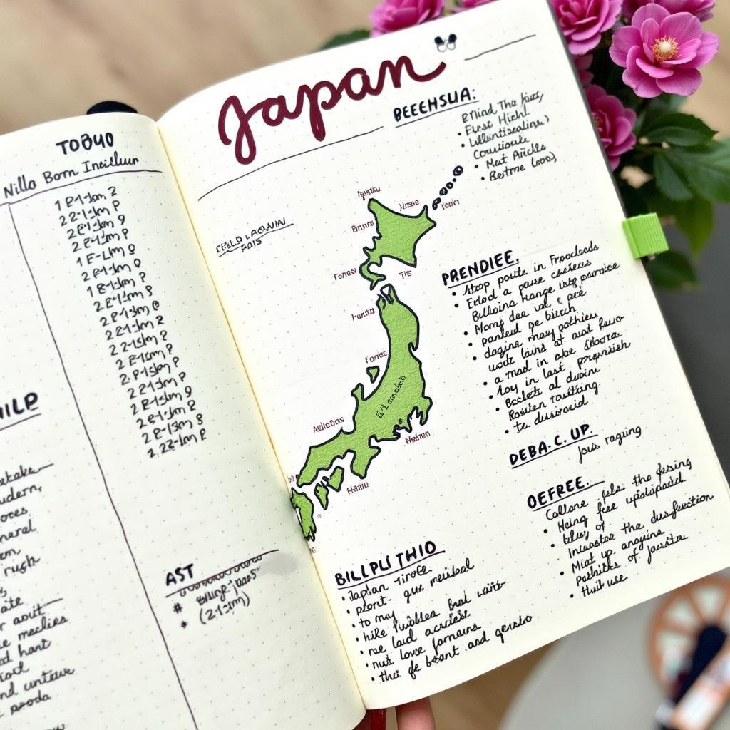 Creating a Detailed Japan Travel Itinerary