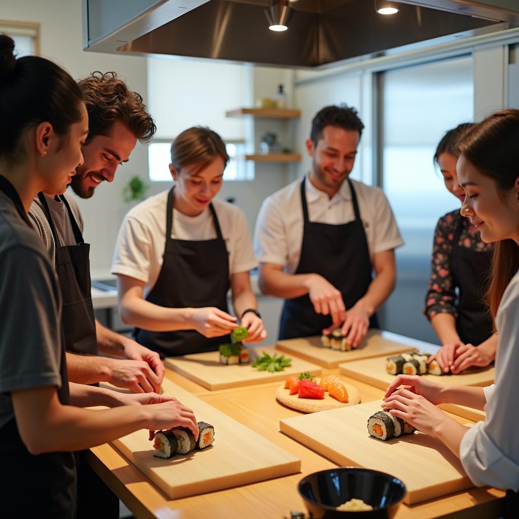 Japanese Cooking Class Chef's Tour