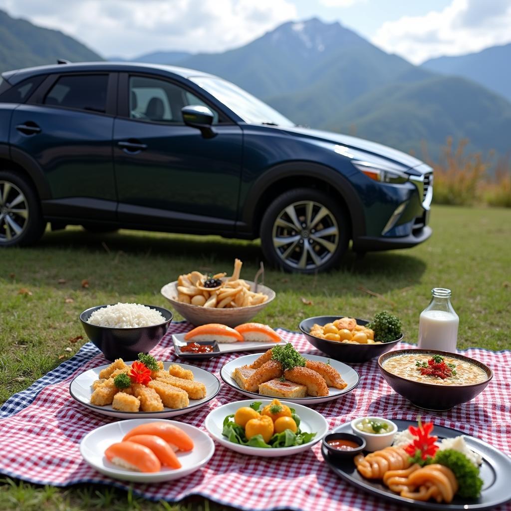 Enjoying Japanese Cuisine on a Mazda CX-3 Road Trip