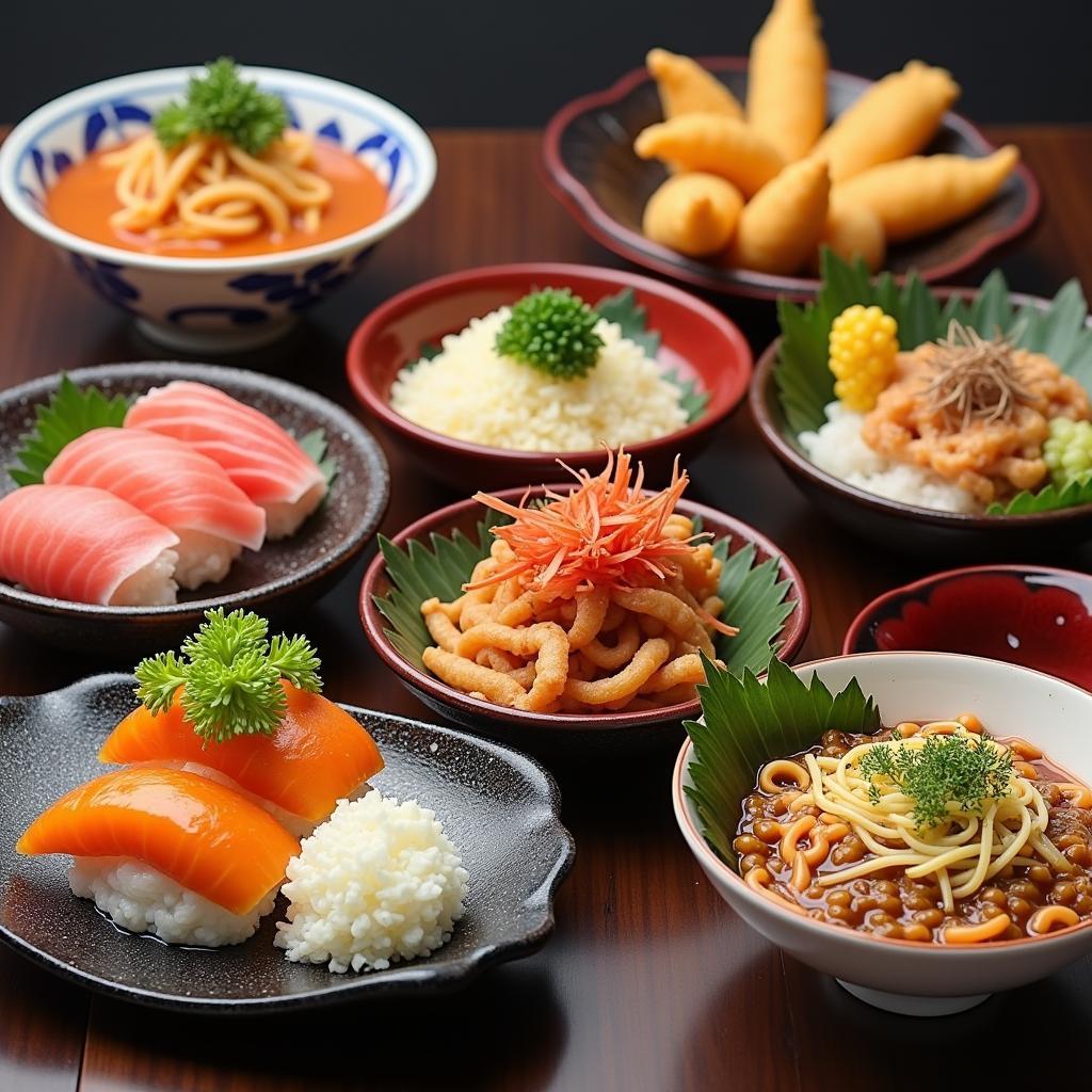 Exquisite Japanese Cuisine: Sushi, Ramen, and Tempura