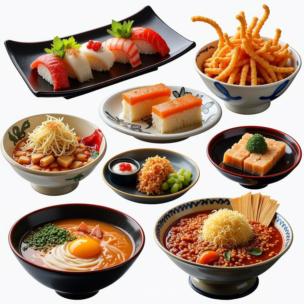 Japanese Cuisine - Sushi, Ramen, Tempura - Ajay Modi Europe Tour