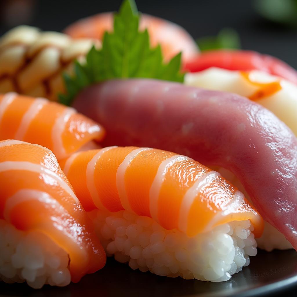 Japanese Cuisine - Sushi and Sashimi