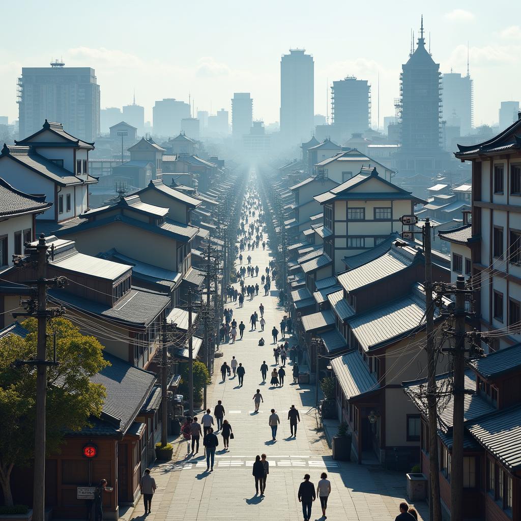 Japanese Film City Overview