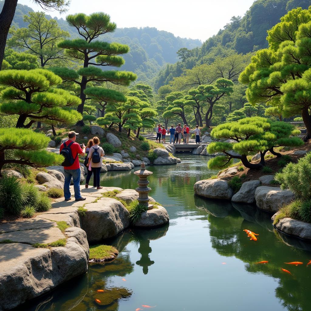 Serene Japanese Garden with Shanti Tours