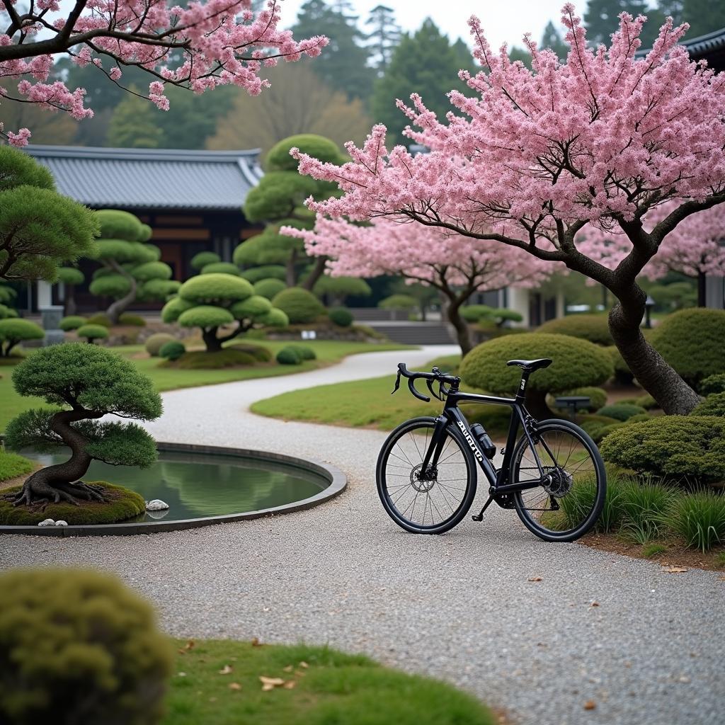 Japanese Gardens and Zen Cycling