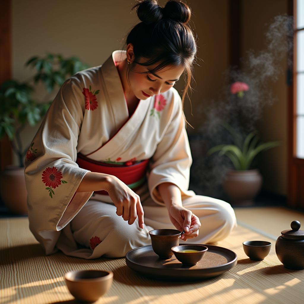 Experiencing Japanese Tea Ceremony