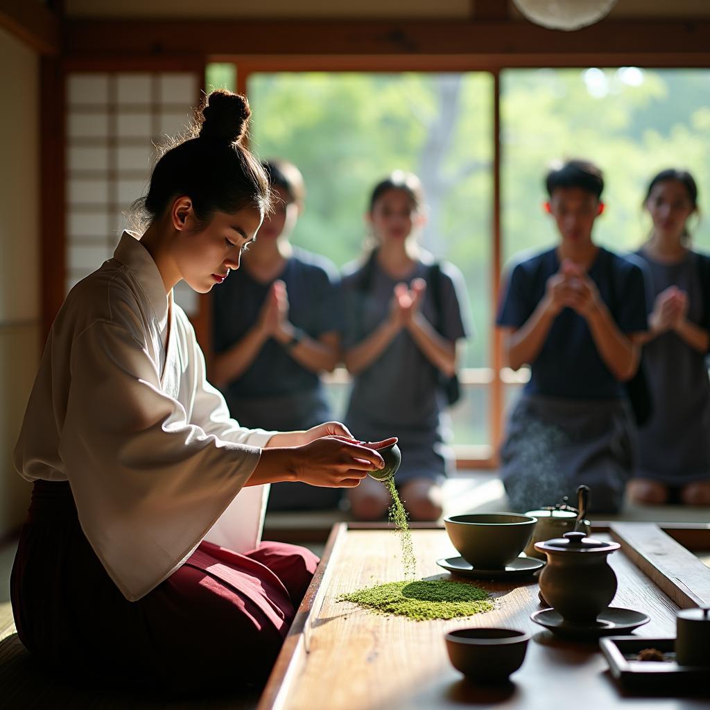 Immersive Japanese Tea Ceremony Experience