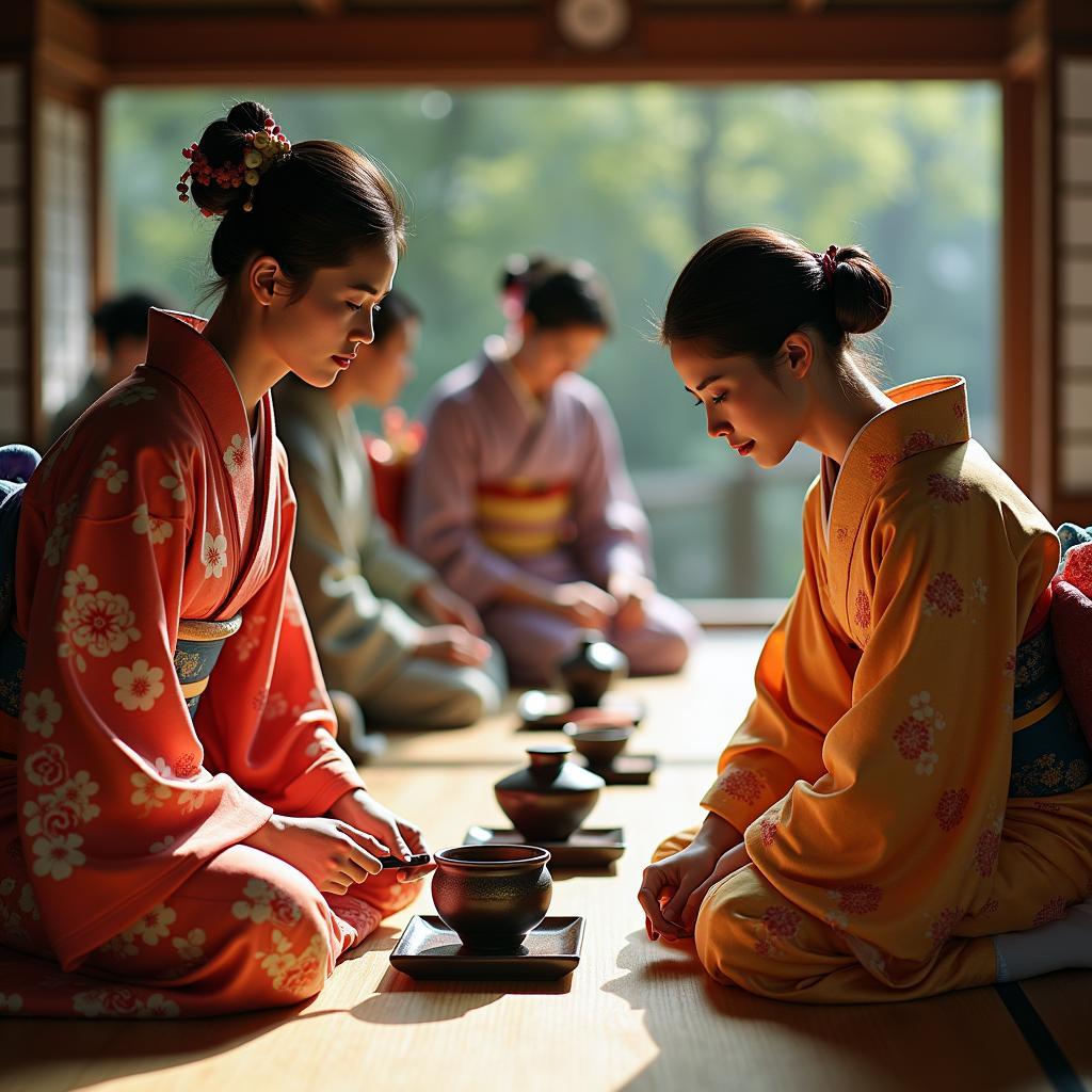 Japanese Tea Ceremony and Kimono