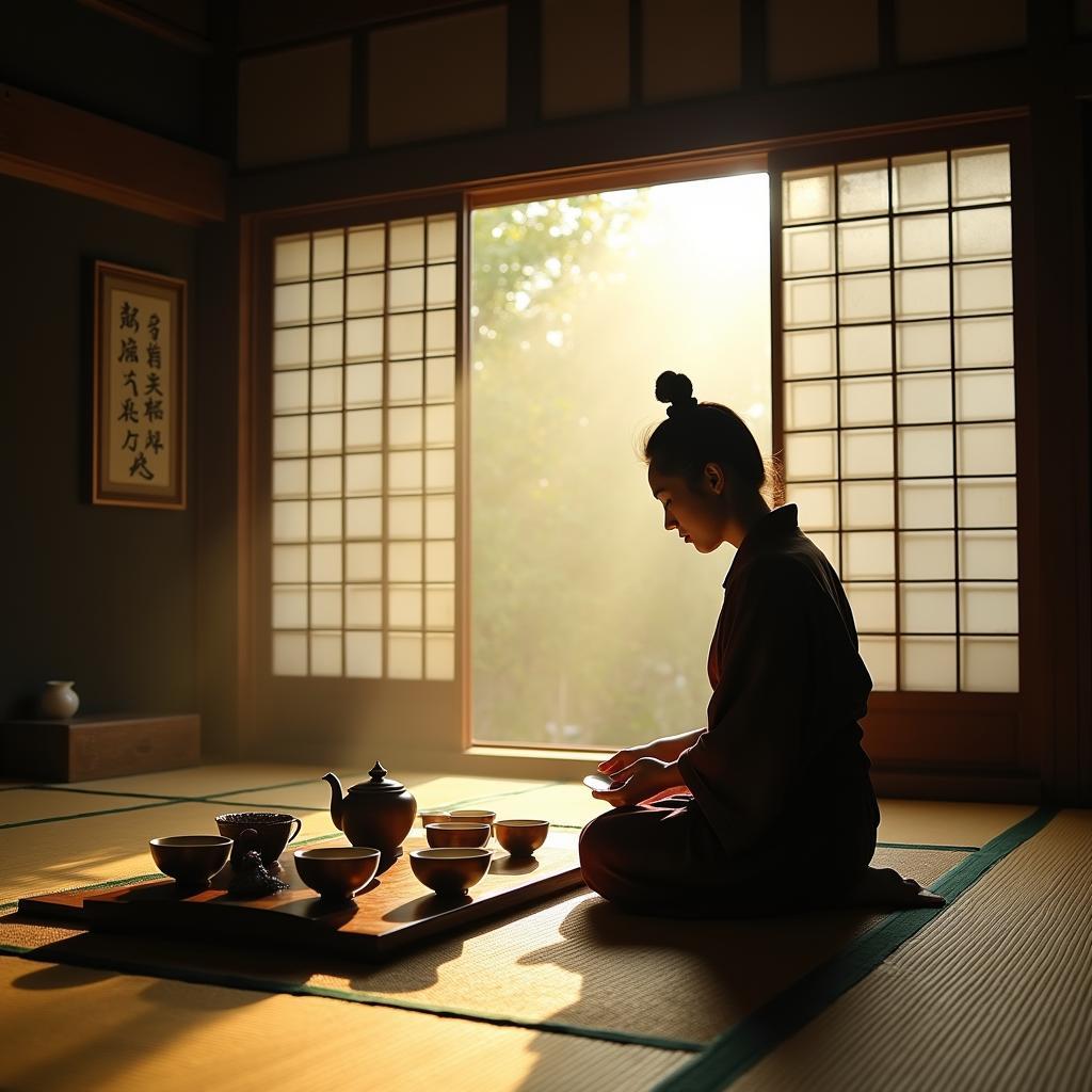 Traditional Japanese Tea Ceremony in Kyoto