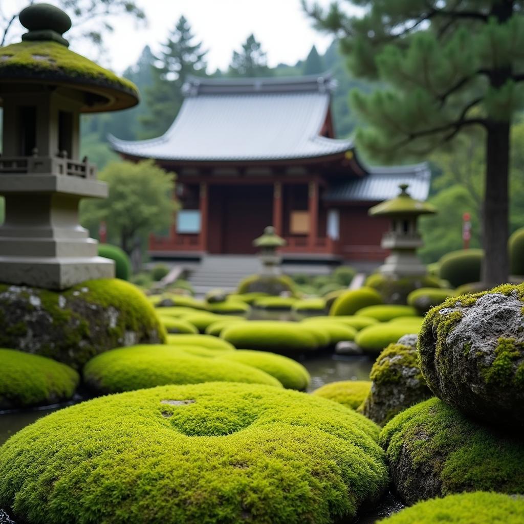 Tranquil Japanese Temple Garden with ANB Travel