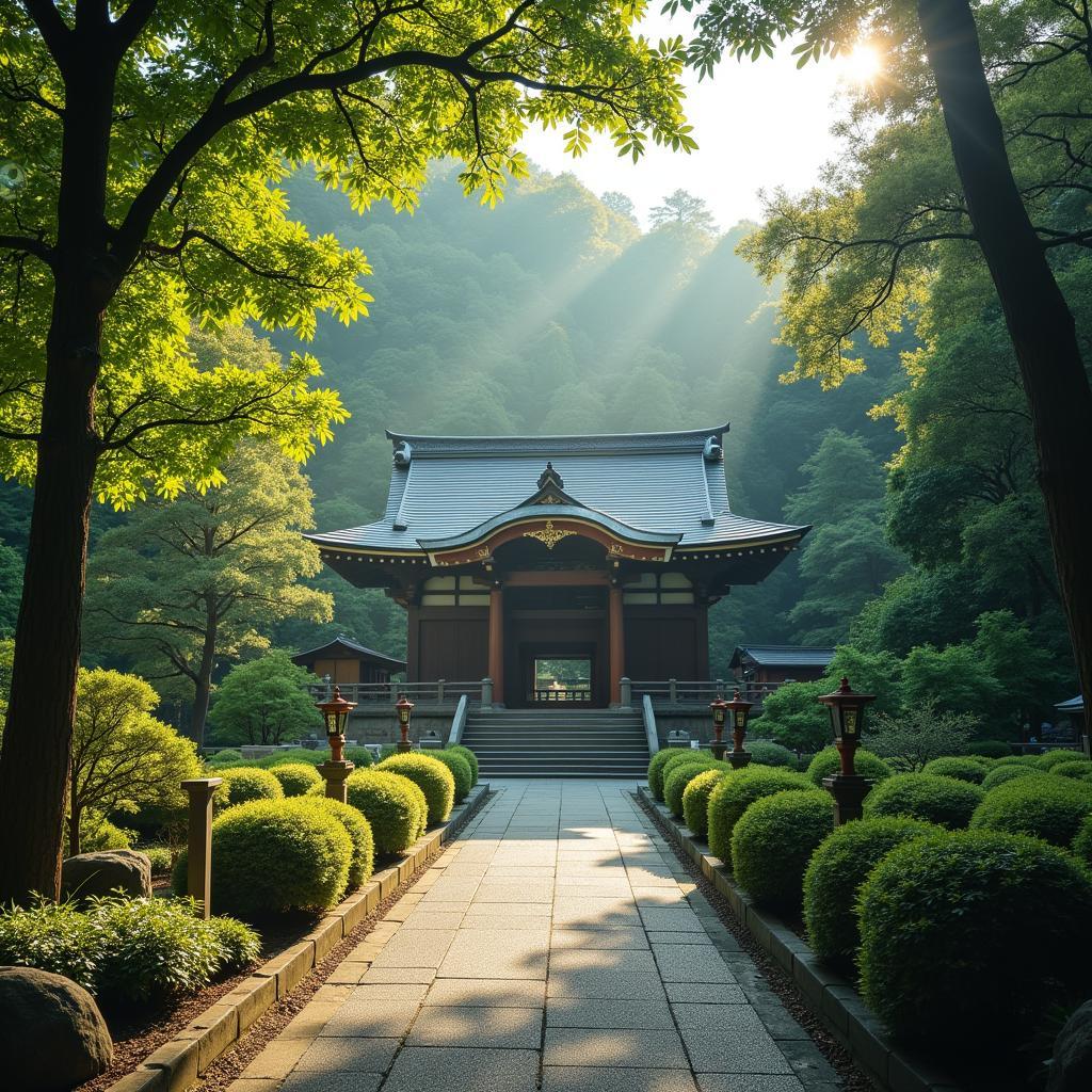 Japanese Temple Jain Tour