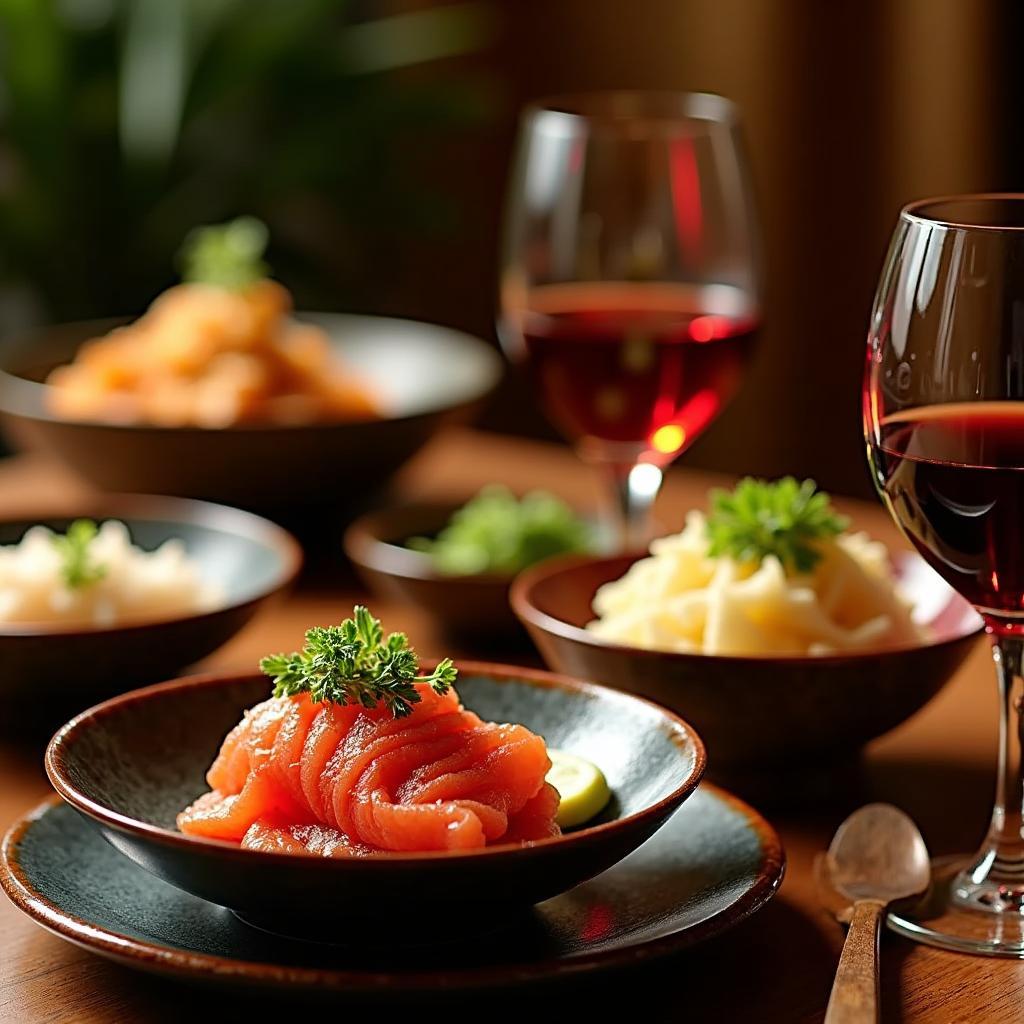 Japanese Wine and Cuisine