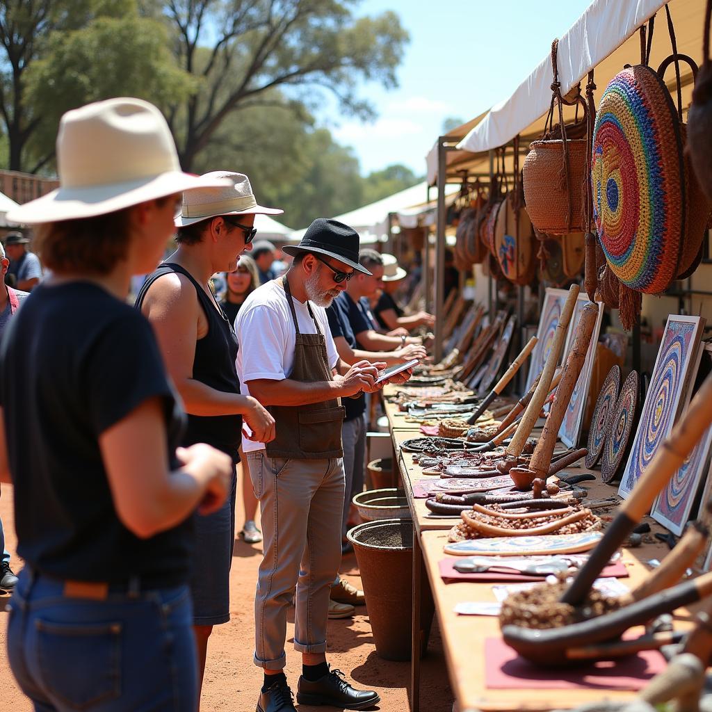 Aboriginal Art Market in Kakadu