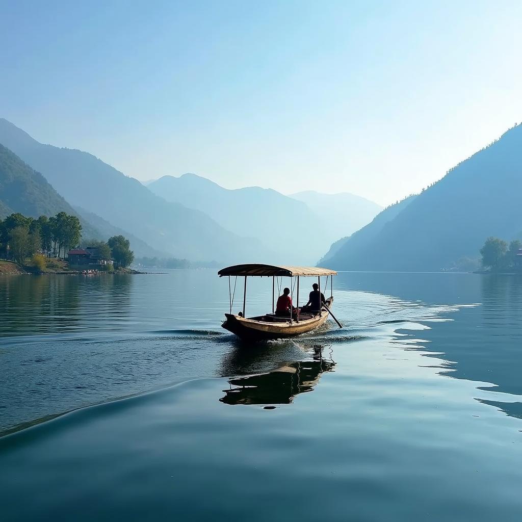 Serene Shikara Ride on Dal Lake, Srinagar, Kashmir