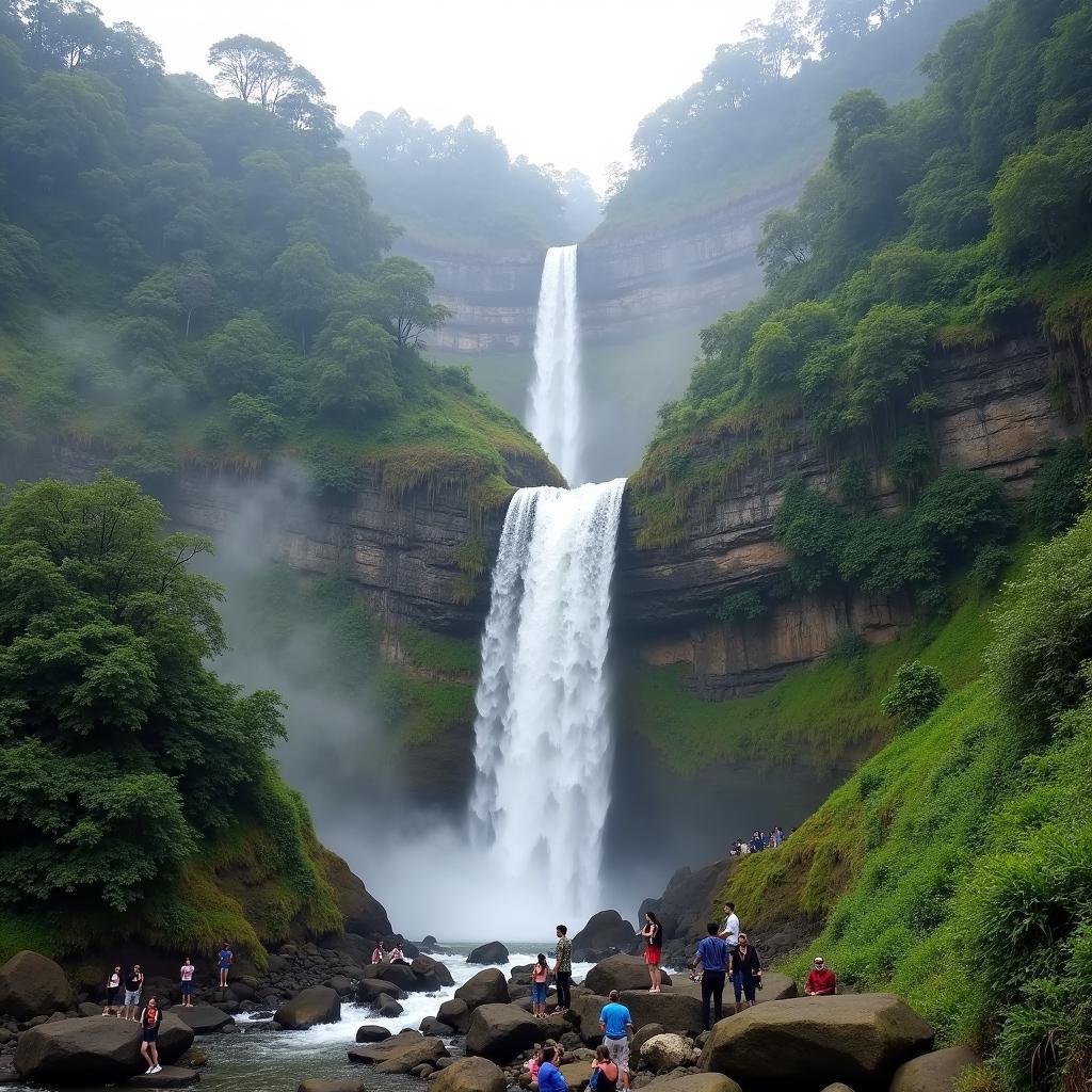 Majestic Kempty Falls in Mussoorie