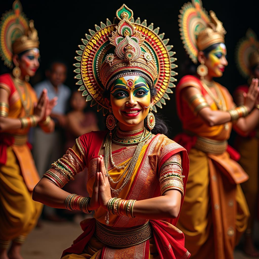 Kerala Cultural Performance: Kathakali