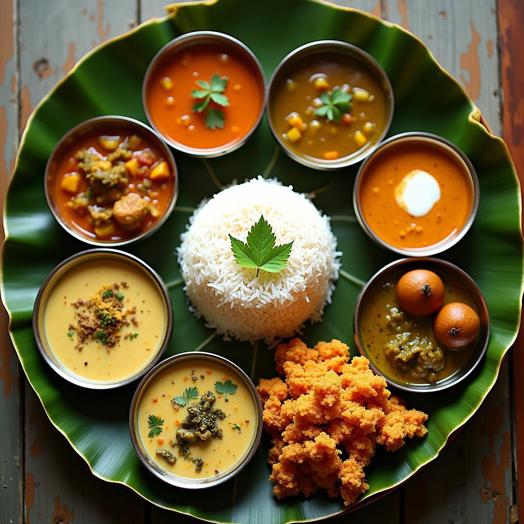 Kerala Vegetarian Thali