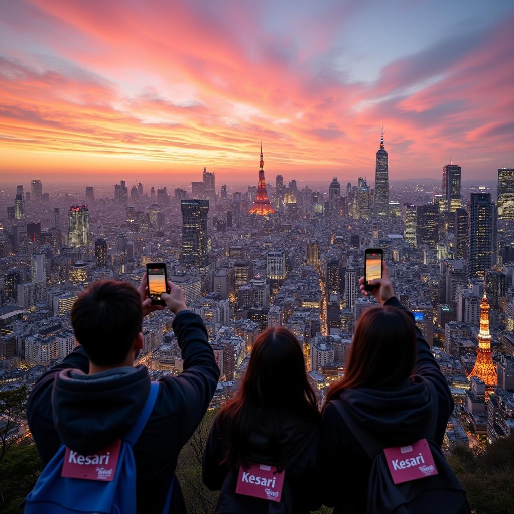 Kesari Tours My Fair Lady: Exploring the Tokyo cityscape