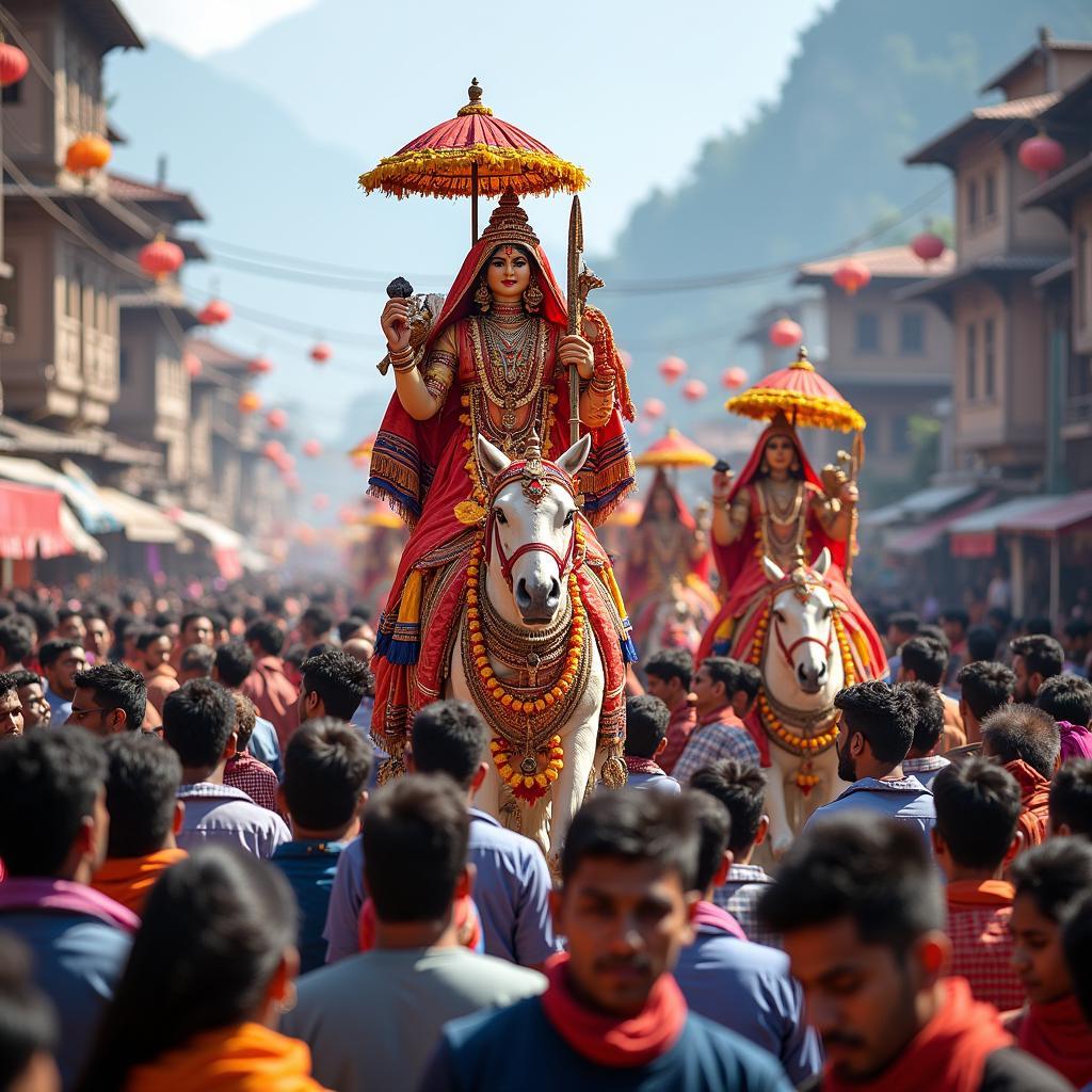 Vibrant Kullu Dussehra Festival