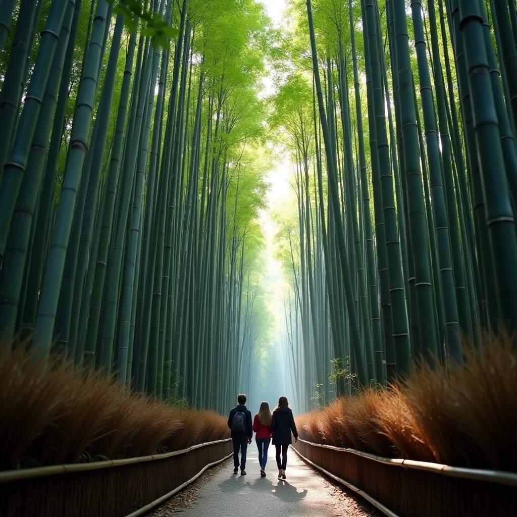 Kyoto Bamboo Forest after Air Supply Concert