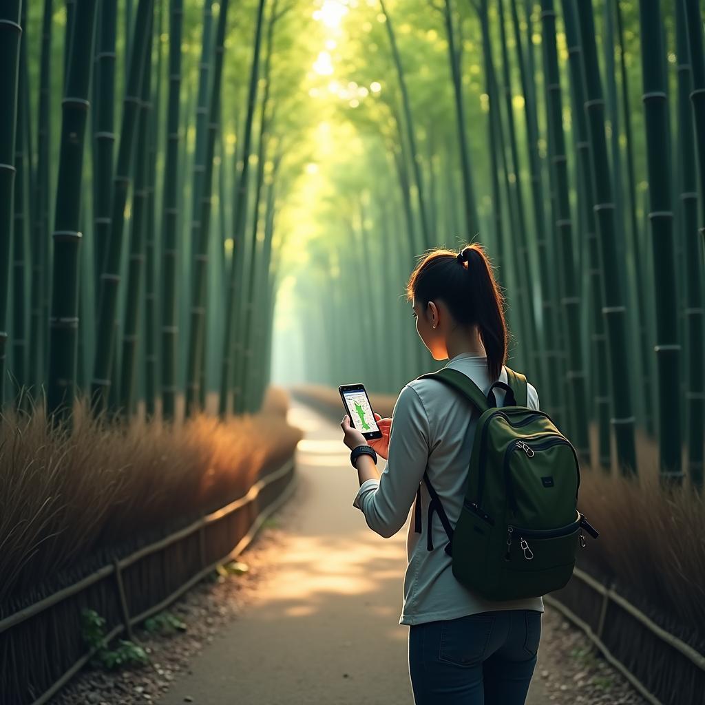 Navigating Kyoto's Bamboo Forest Hiking Trails