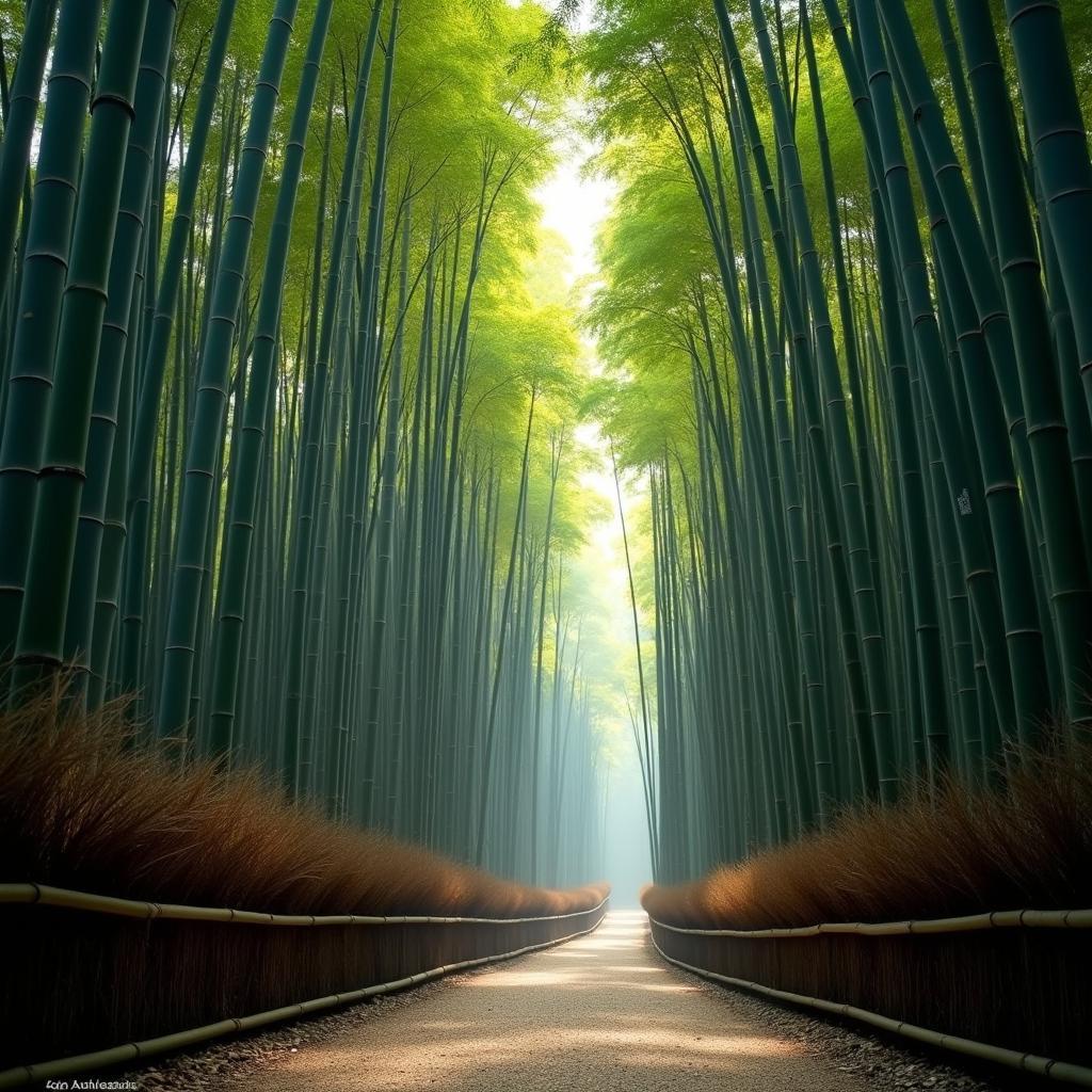 Kyoto Bamboo Forest Serenity