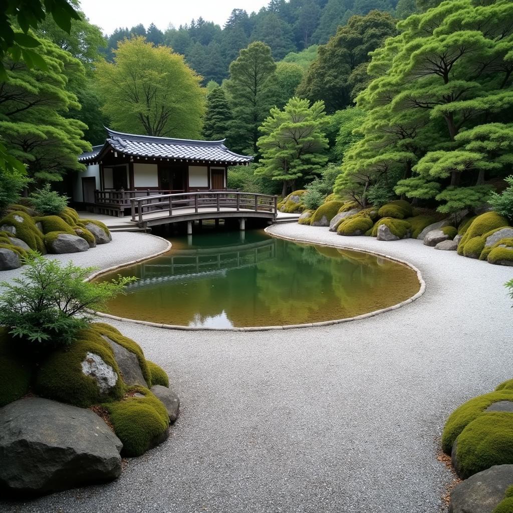 Kyoto Garden Zen Atmosphere