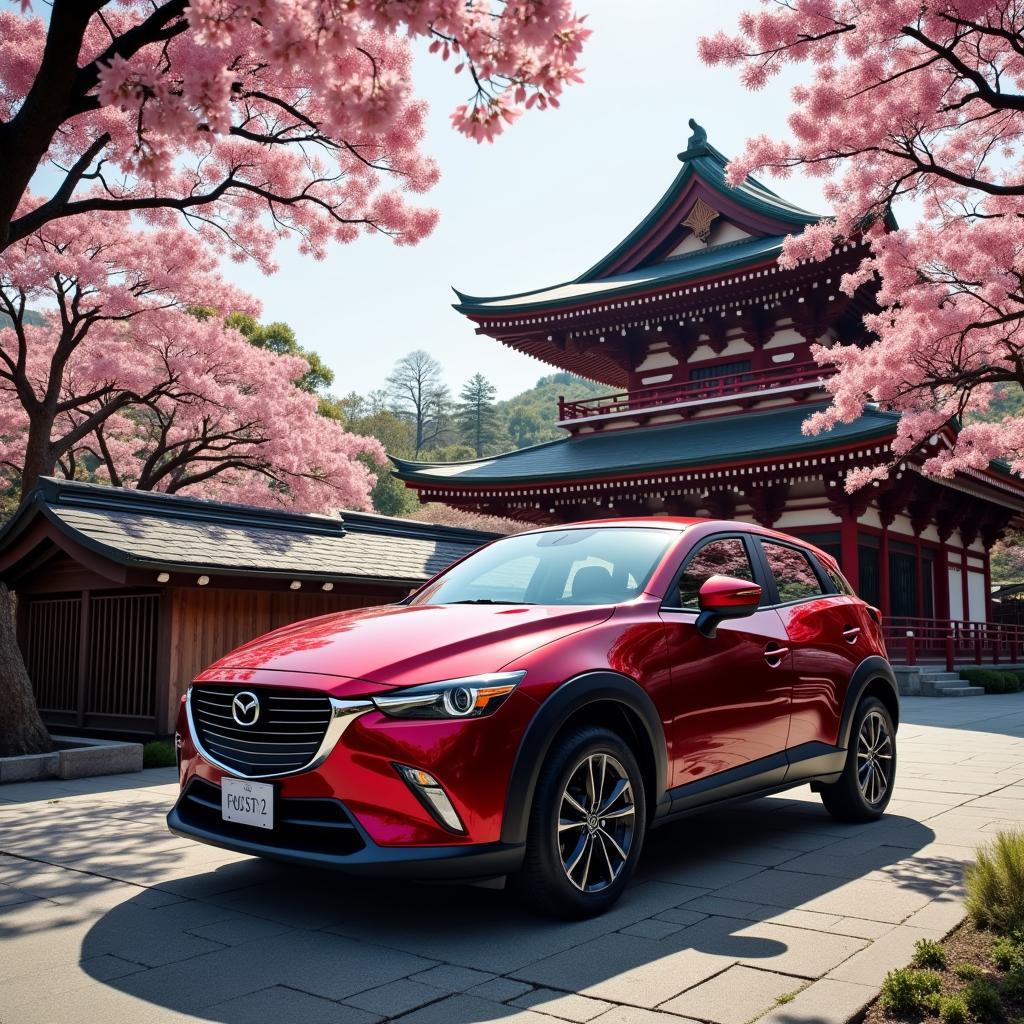 Exploring Kyoto's Temples in a 2016 Mazda CX-3