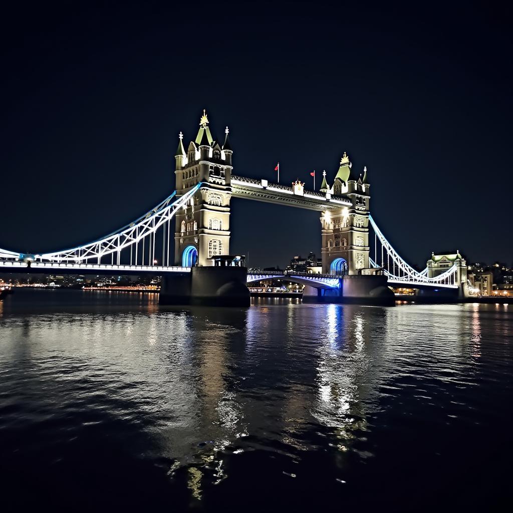 London Tower Bridge at Night