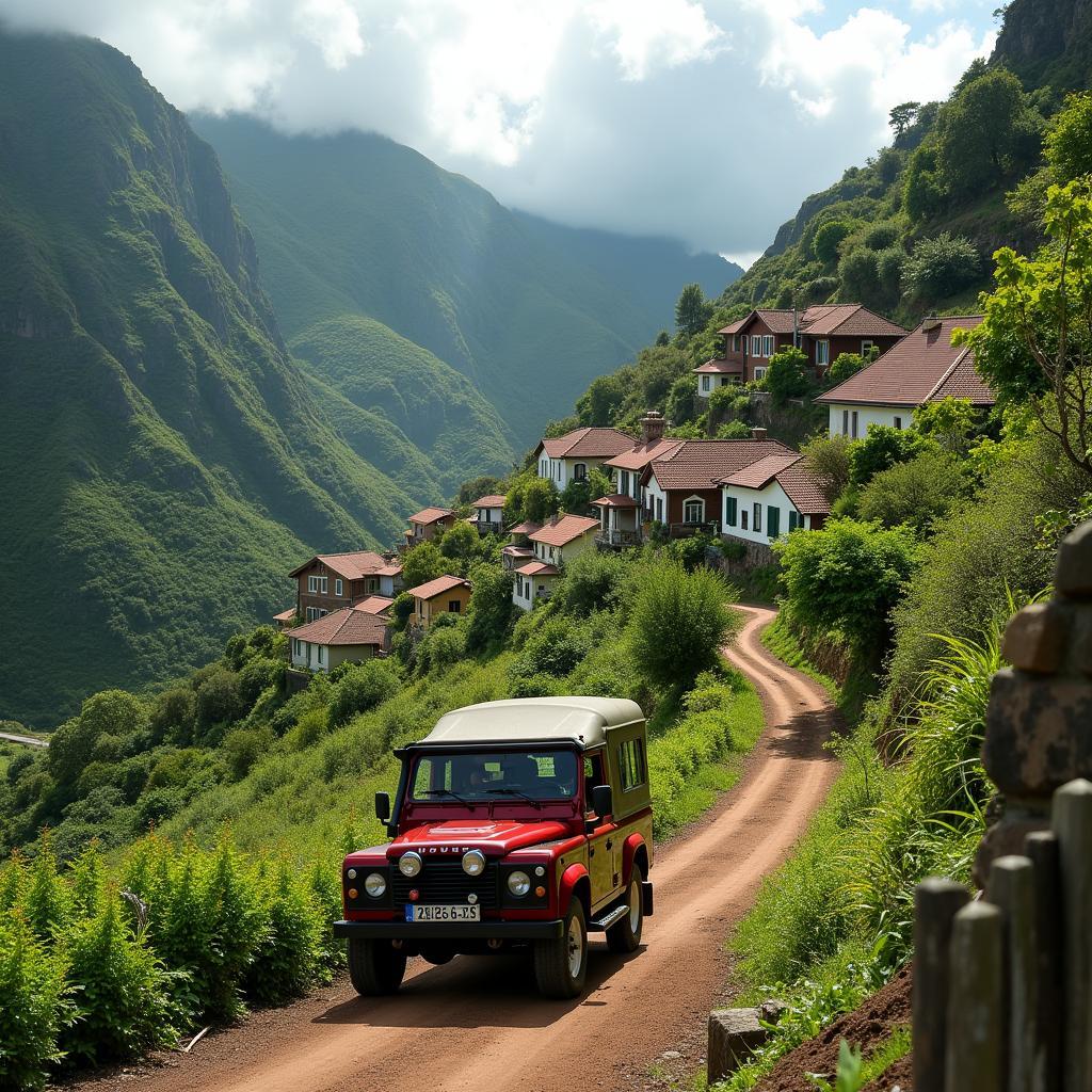 Jeep tour in the Valley of the Nuns, Madeira