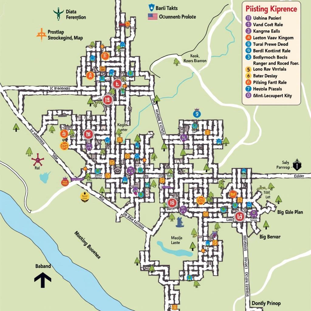 Magic Kingdom Map for a 1-Day Touring Plan