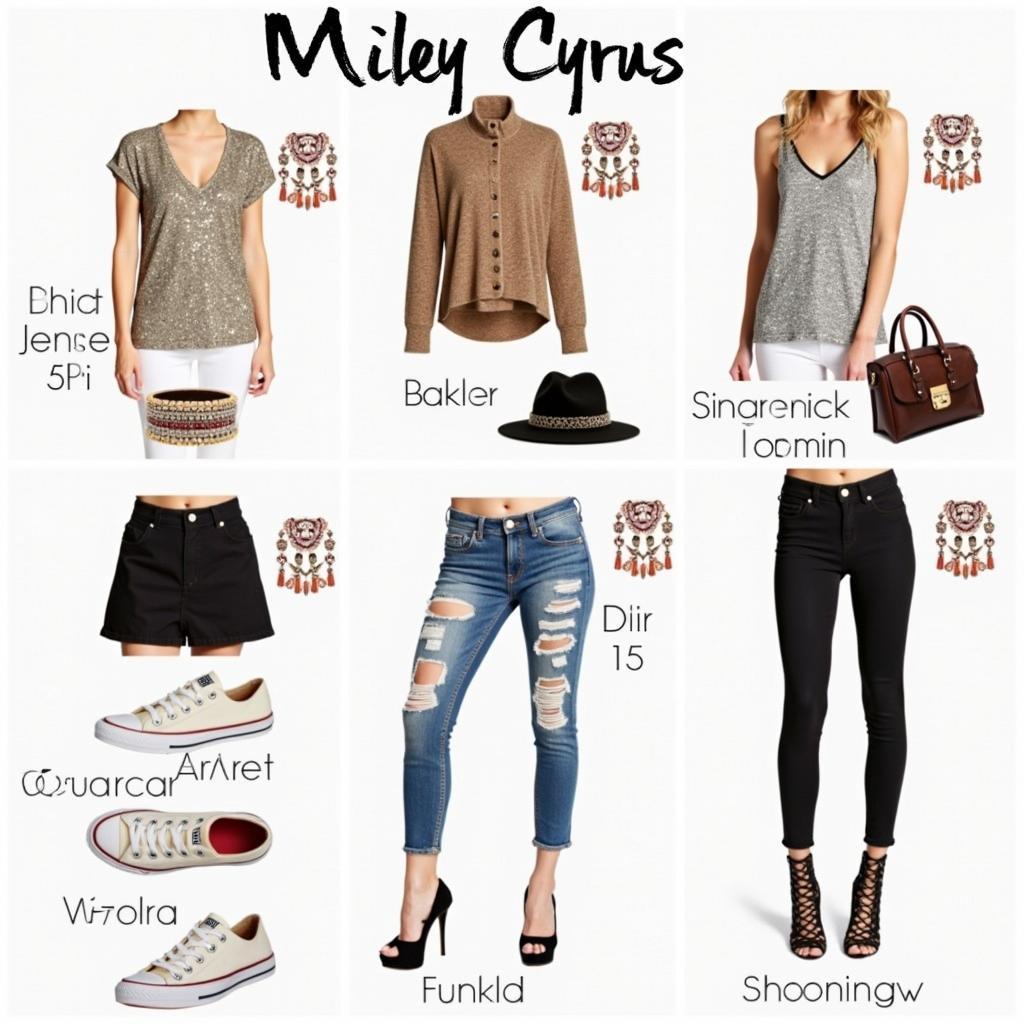 Miley Cyrus Concert Outfit Inspiration