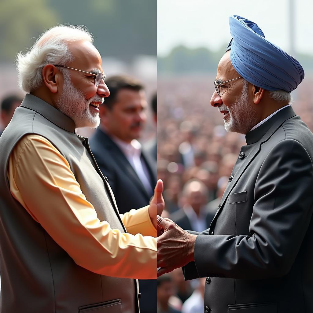 Comparing Diplomatic Styles of Modi and Manmohan Singh