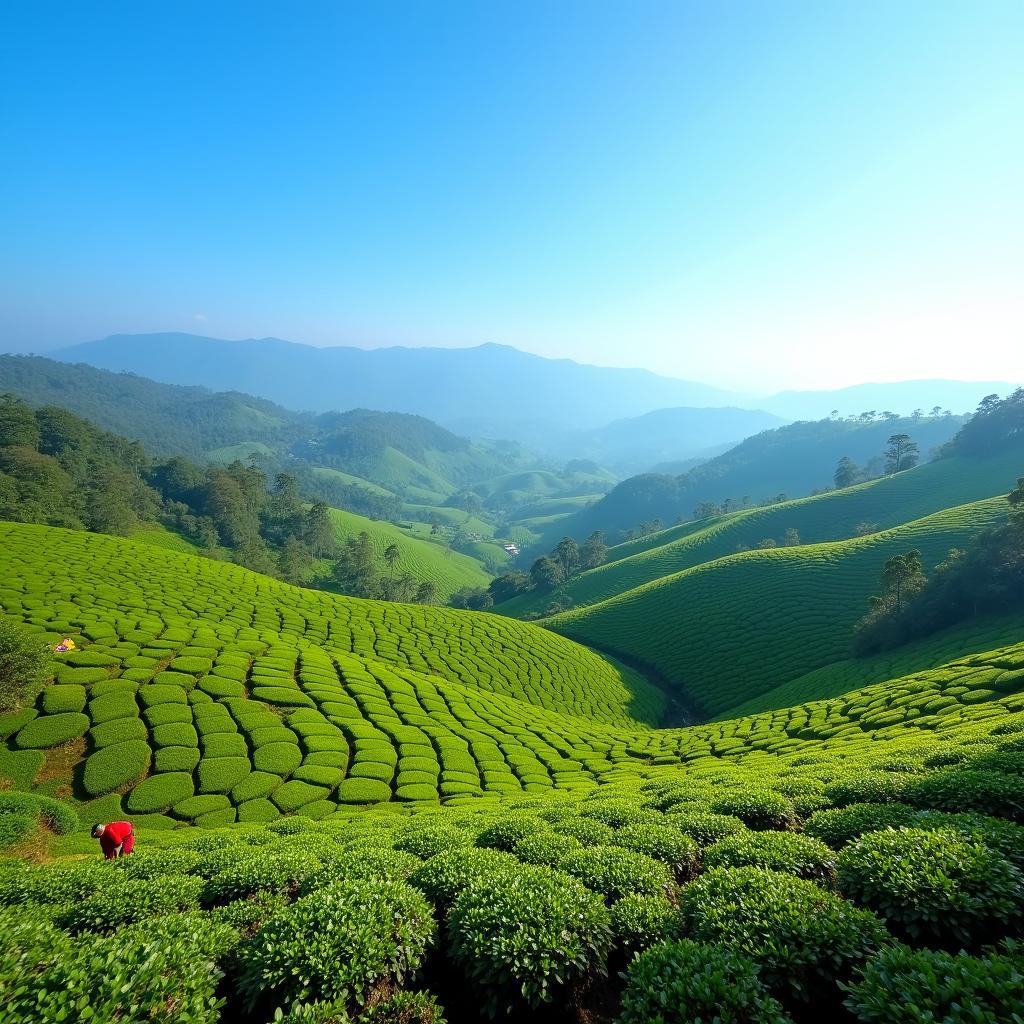 Munnar's Lush Tea Plantations