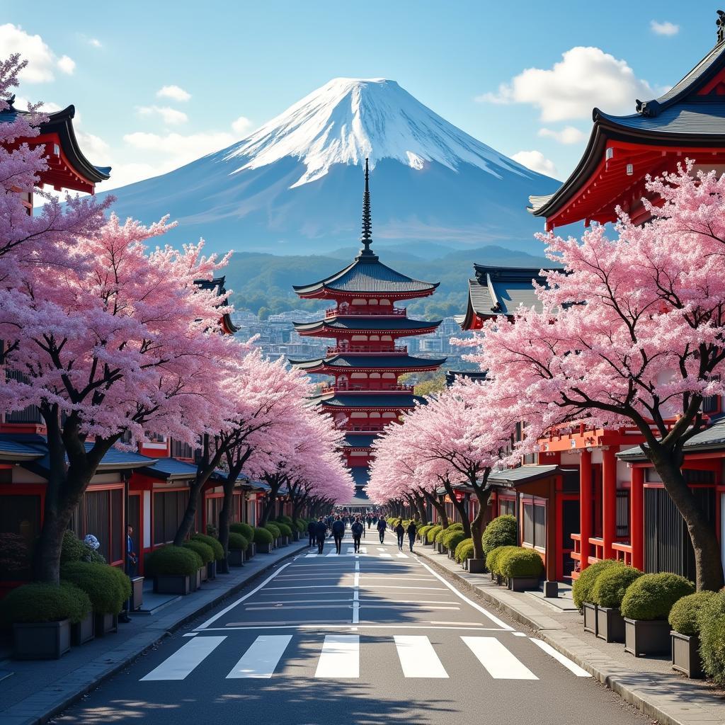 Experiencing the iconic destinations of Japan, including Tokyo, Kyoto, Mount Fuji, and more.