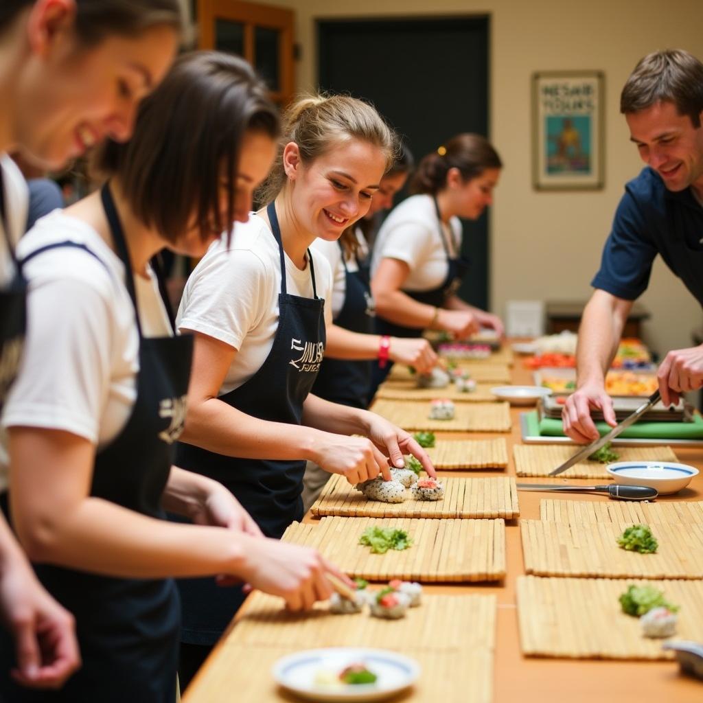 Sushi Making Class with Nesara Tours