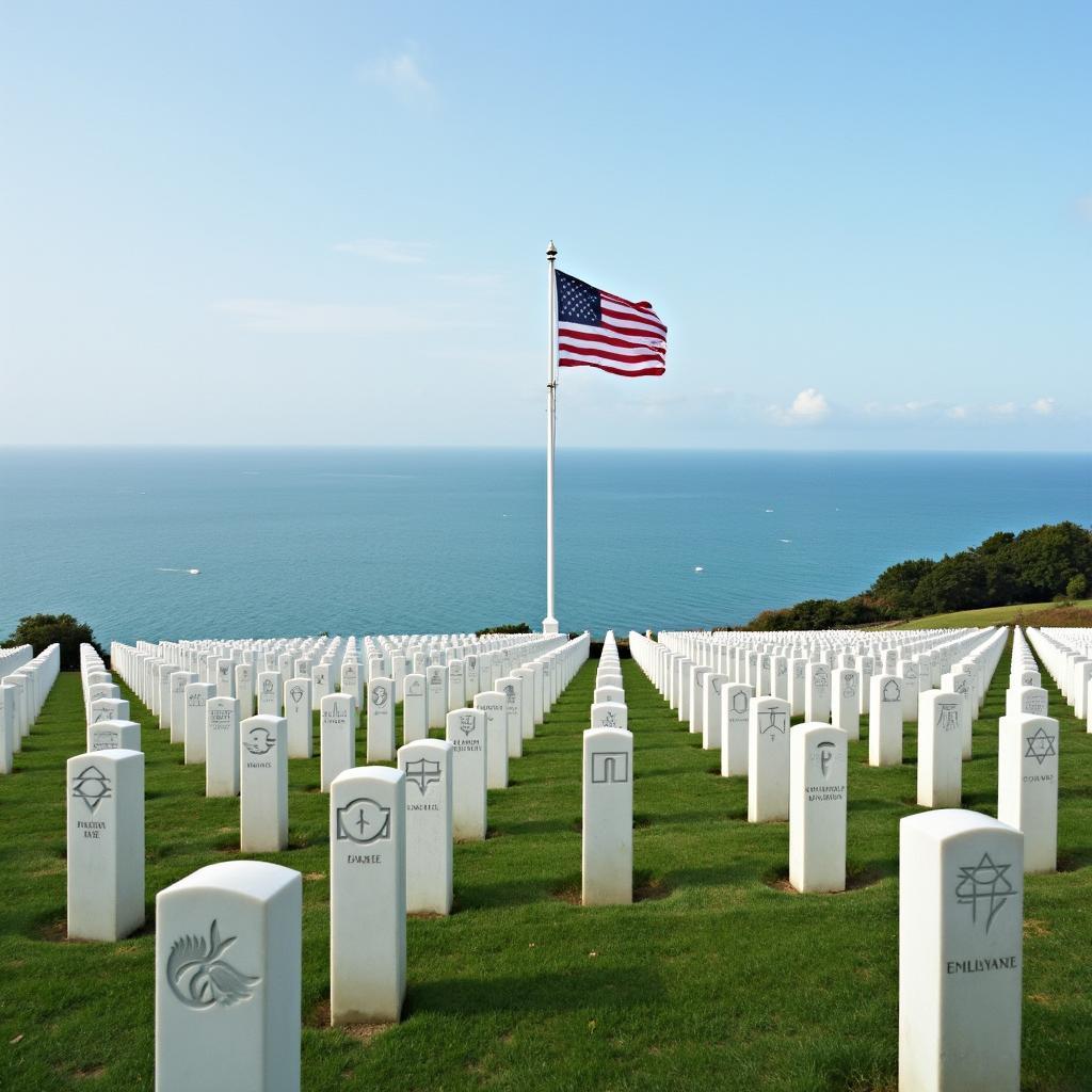 Normandy American Cemetery and Memorial Tour