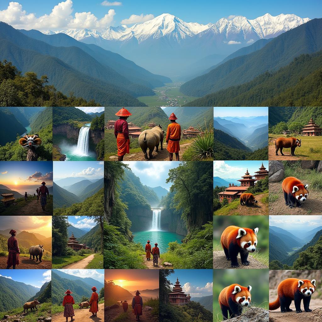 Northeast India Tour Packages showcasing diverse landscapes and cultural experiences