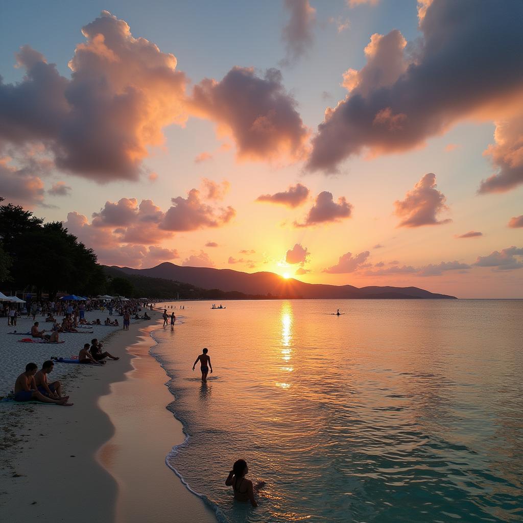 Okinawa Beach Sunset Tour