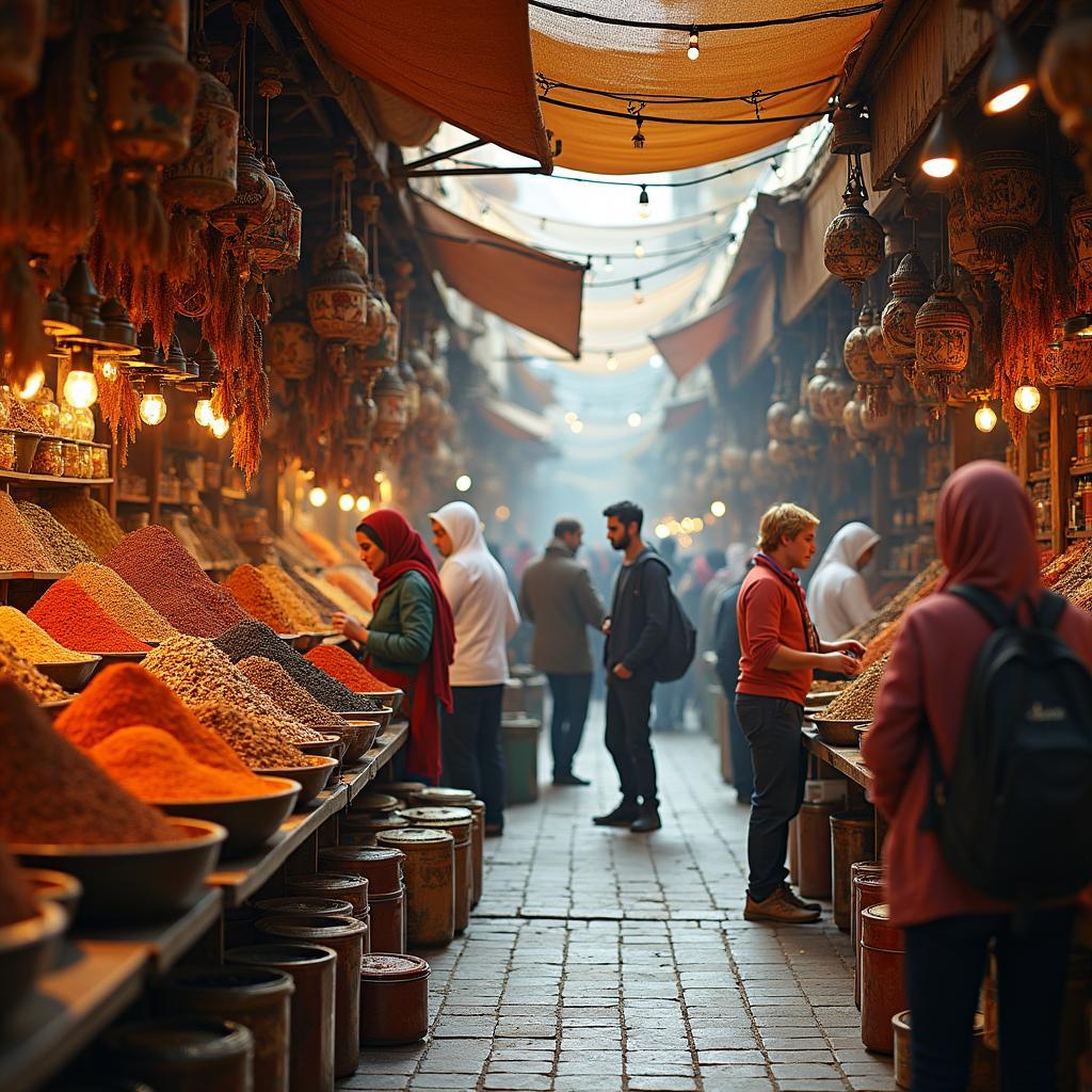 Exploring the Aromatic Spice Souk in Old Dubai