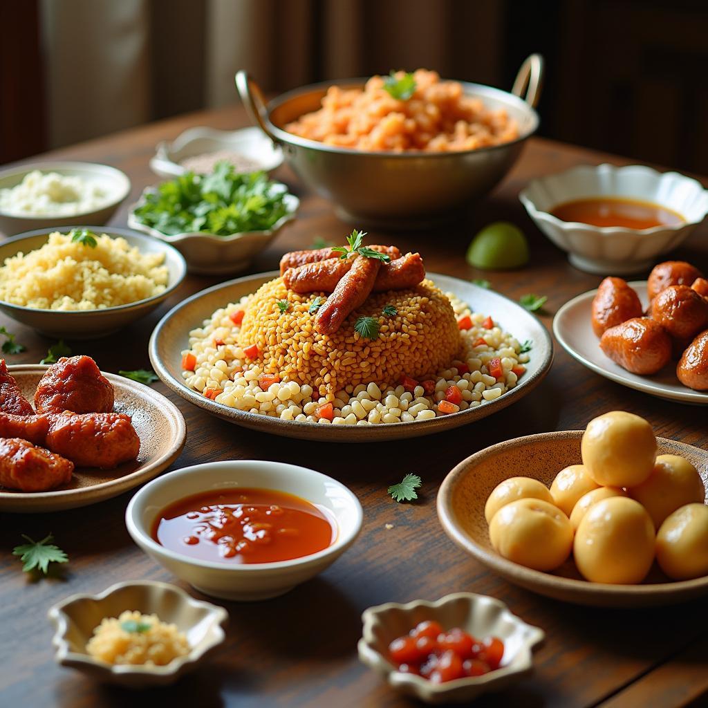 Traditional Emirati Meal