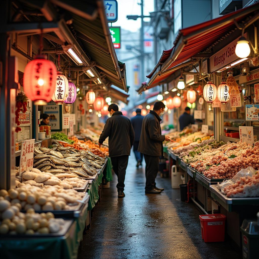 Osaka Kuromon Market Ura Experience